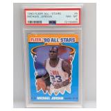 1990 Fleer All Stars Michael Jordan #5 PSA 8