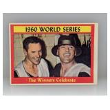 1961 Topps 313 Bill Mazeroski 1960 WS Surface