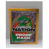 2026 Leaf Baseball Nation 1/1 Proof Pack