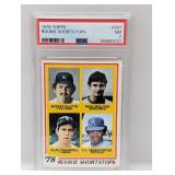 1978 Topps Paul Molitor Alan Trammell RC #707 PSA7