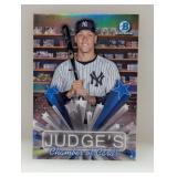 2025 Bowman Ch Aaron Judge Chamber of Cards Ref