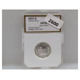 PCI 2003-S PR70DCAM AL Quarter
