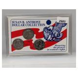 Susan B Anthony $1 Dollars Set