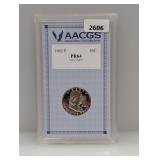 AACGS 1962-P PR64 90% Silv Franklin Half $1