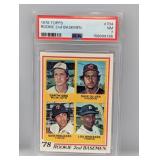 1978 Topps Lou Whitaker Rookie #I704 PSA 7