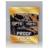 2026 Leaf Optichrome Football 1/1 Proof Pack