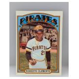 1972 Topps #309 Roberto Clemente HOF Pirates