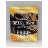 2026 Leaf Optichrome Football 1/1 Proof Pack