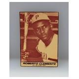 1971 Milk Duds Roberto Clemente HOF Hand Cut