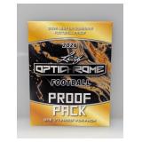 2026 Leaf Optichrome Football 1/1 Proof Pack