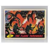 1962 Bubbles Flame Throwers Card 35 S/I