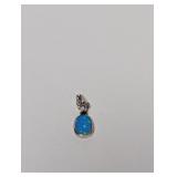 .925 Sterl Opal Pendant
