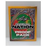 2026 Leaf Baseball Nation 1/1 Proof Pack
