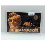 1909 First Lincoln Cent