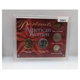 Portraits of American Women Coin Set