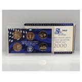 2000 US Quarters Proof Set