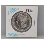 1880-S 90% Silv Morgan $1 Dollar