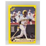 1987 Classic Yellow Green Back Barry Bonds RC Edge