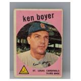 1959 Topps 325 Ken Boyer DMG