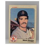 1983 Fleer Wade Boggs RC #179 Bent
