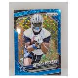 2025 Prizm George Pickens No Huddle Prizm Blue/125