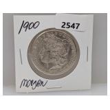 1900 90% Silv Morgan $1 Dollar