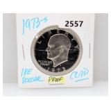 1973-S PF Clad Ike $1 Dollar