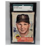 1953 Topps 96 Virgil Trucks SGC 2