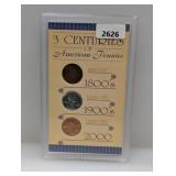 Three Centuries of American Pennies Set