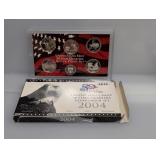 2004 US Mint Silv Quarters Proof Set