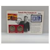 JFK Half $1 Dollars & Postal Comm Set