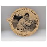 1954 Dixie Ice Cream Lid Abbotts Tab Sid Gordan St