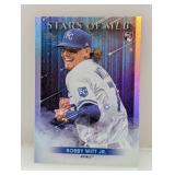 2022 Topps Bobby Witt Jr RC Stars MLB Silver Foil