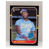 1987 Donruss Rated Rookie Bo Jackson RC #35