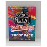 2026 Leaf Metal Vivid Baseball 1/1 Proof Pack