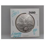2013 1oz .999 Silv Mexico Libertad