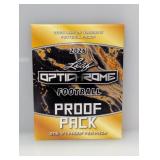 2026 Leaf Optichrome Football 1/1 Proof Pack