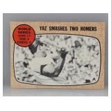 1968 Topps Yaz Smashes Two Homers #152