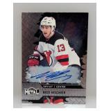 2020-21 Sky Box Nico Hischier Auto #100