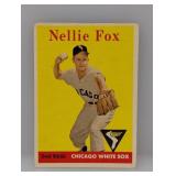 1958 Topps Nellie Fox #400 Surface
