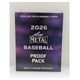 2026 Leaf Metal Baseball 1/1 Proof Pack