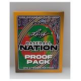 2026 Leaf Baseball Nation 1/1 Proof Pack