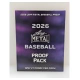 2026 Leaf Metal Baseball 1/1 Proof Pack