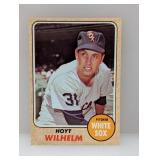 1968 TOPPS Baseball HOYT WILHELM HOF 350 Surface