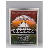 2025 leaf Baseball Nation Proof Pack Sealed 1/1