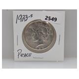1923-S 90% Silv Peace $1 Dollar