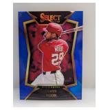 2025 Panini Select James Wood Blue Prizm #19