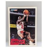1993-1994 Fleer Jordan #28 Crease/Indent/Surface