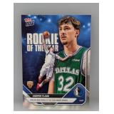 2026 Topps Now Rookie of the Year Cooper Flagg RC