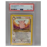 1999 Pokemon Jungle Clefable #17 PSA 7